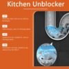 Fast-Acting Kitchen Drain Unblocker