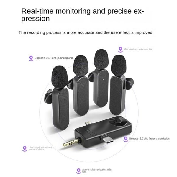 Wireless Collar Clip Mic H18