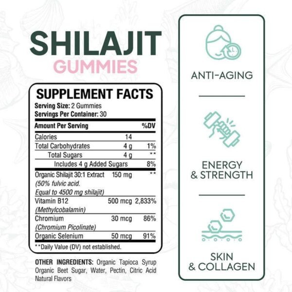ANTI-AGING SHILAJIT GUMMIES