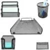 Kawaii Metal Mesh Desk Set