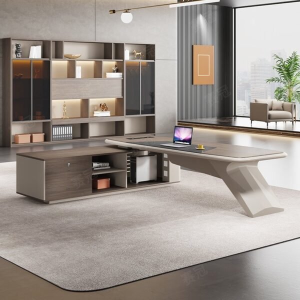 Luxury Wooden CEO Office Desk