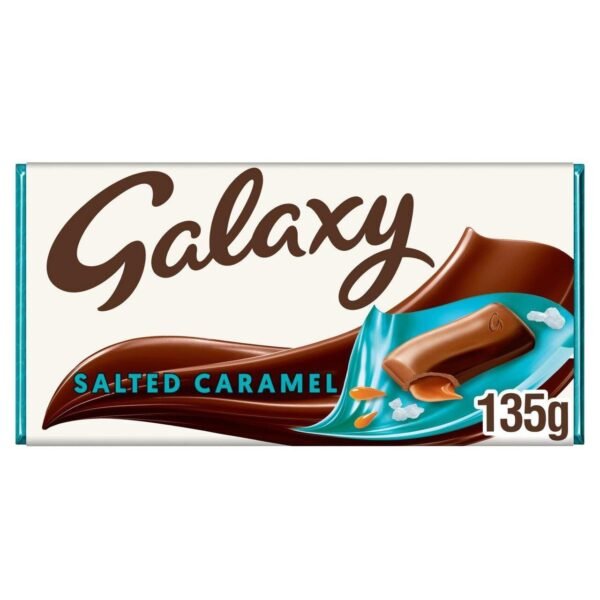 Galaxy Salted Caramel Chocolate Bar