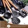 12-piece Silicone Food-grade Kitchen Utensils